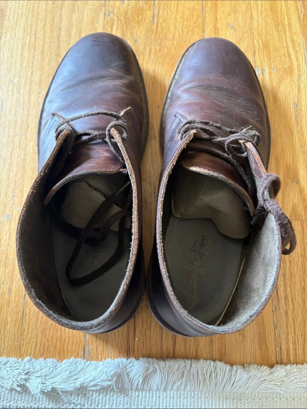 Clarks Men's Brown Leather Chukka Boots